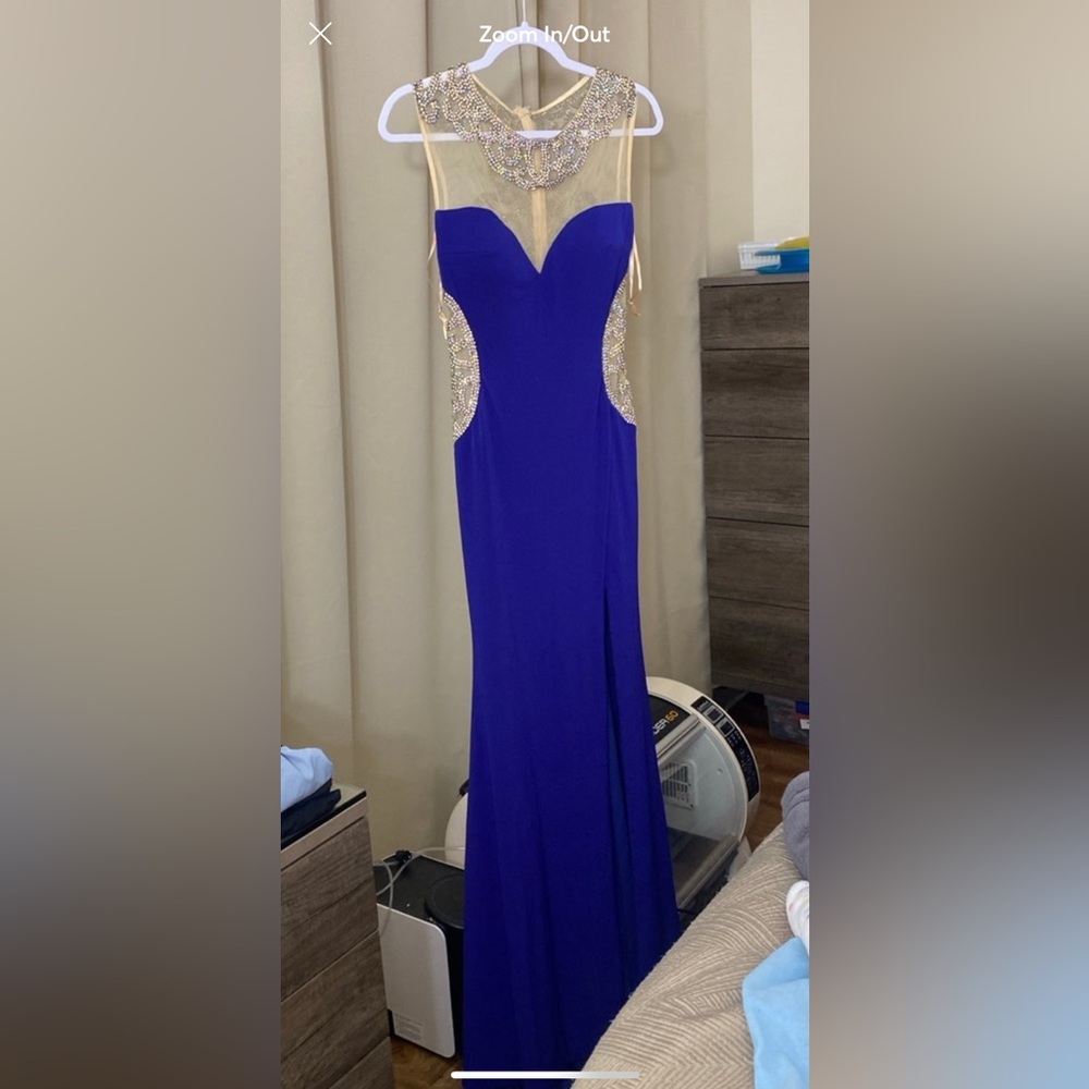 Blue Jovani dress